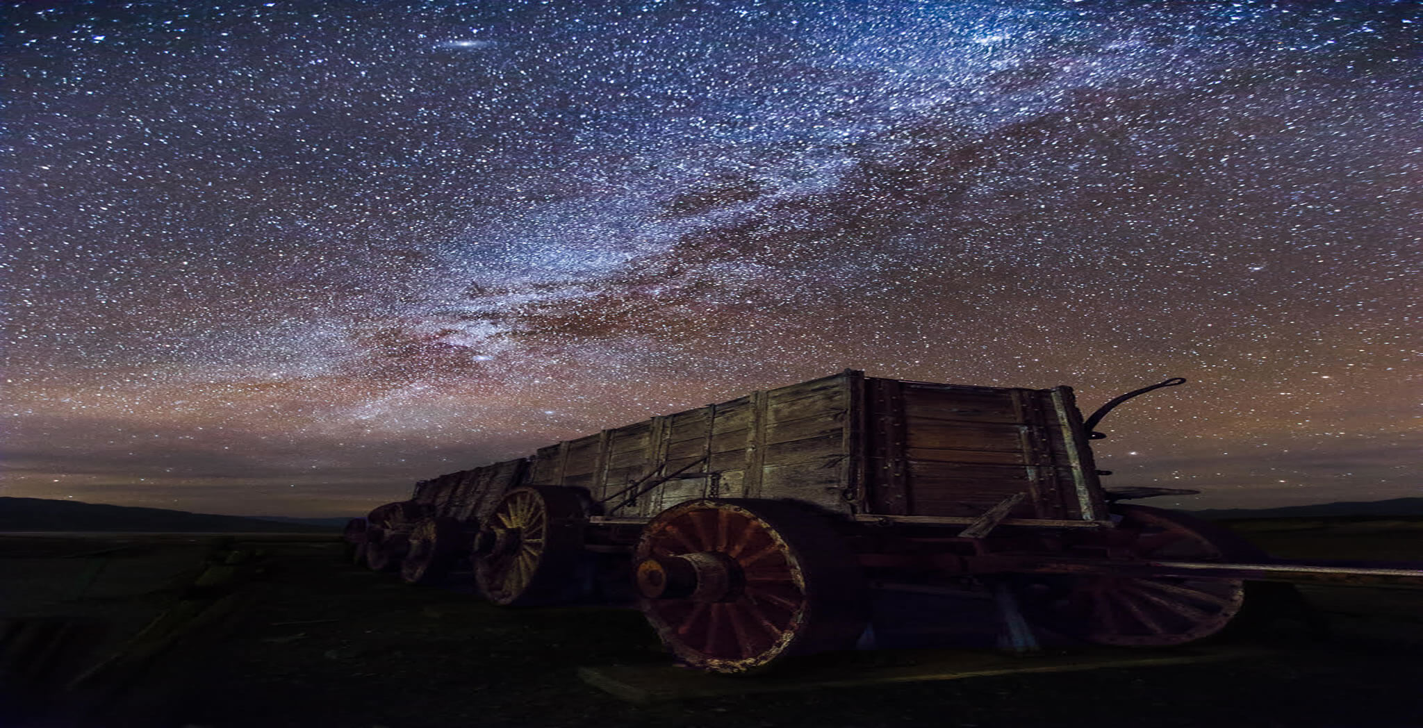Borax Wagon Death Valley Stars